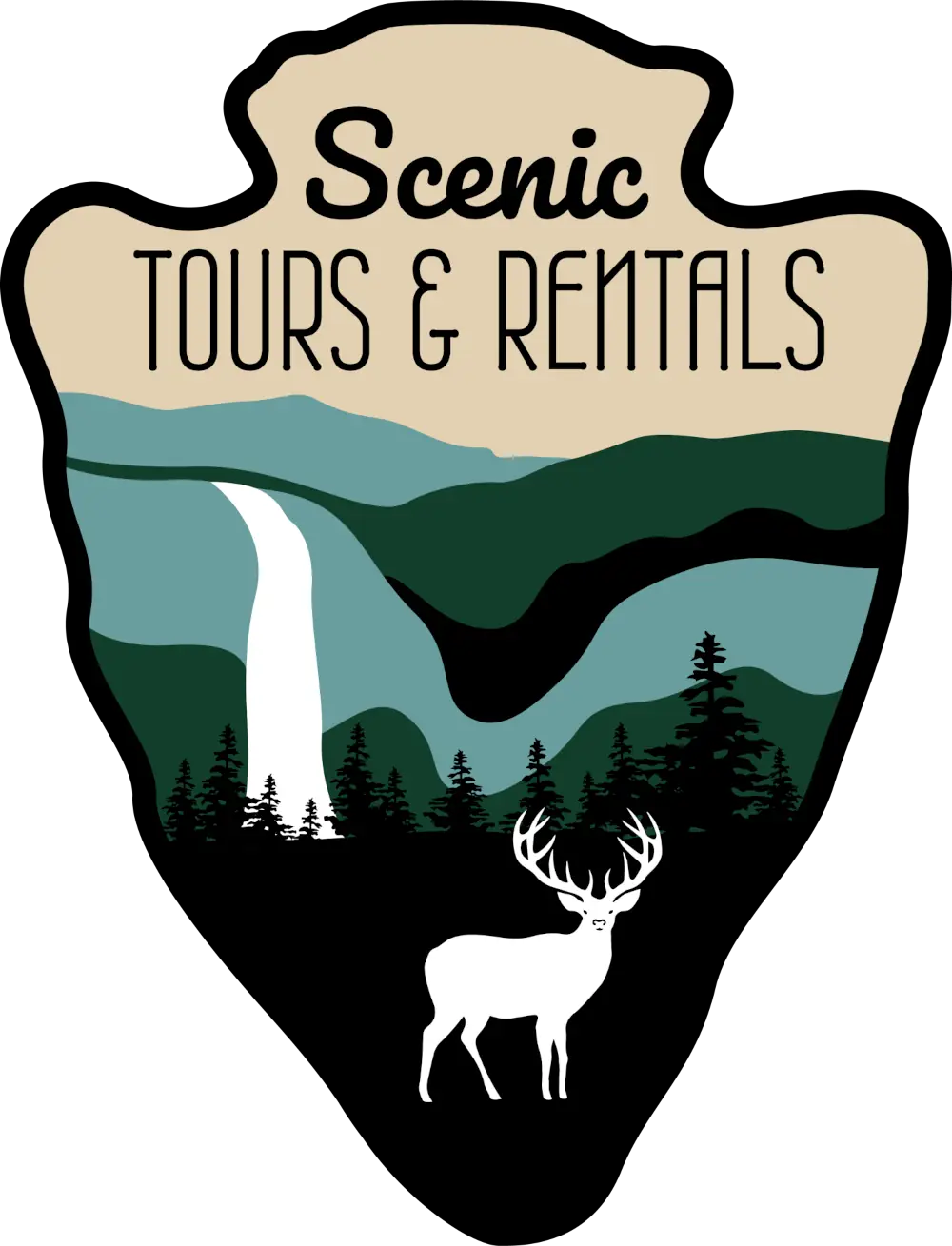 Scenic Tours & Rentals Logo